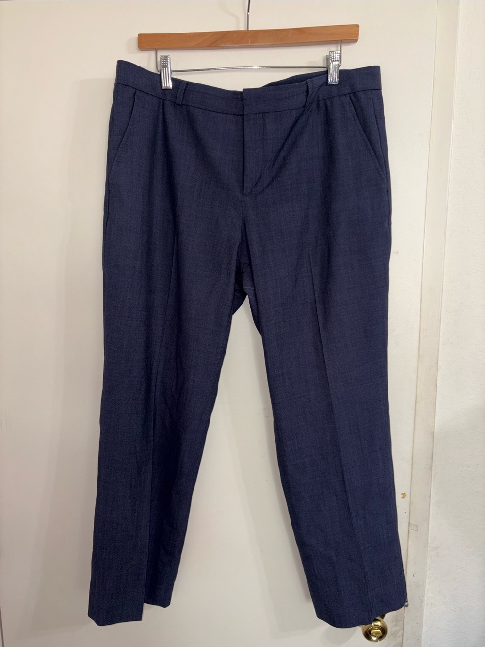 banana republic Petite 14 Wool Navy Blue Dress Pants